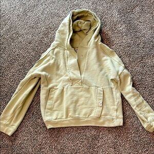 Liv Outdoor quarter-button hoodie